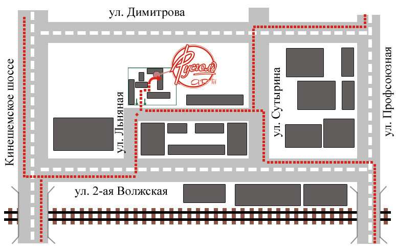 2 волжская кострома карта
